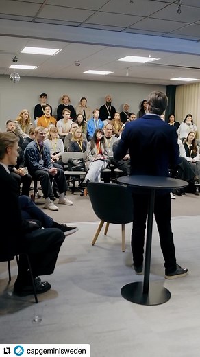 Capgemini on Instagram: "#Repost We’re truly delighted to see our teams at @capgeminisweden 🇸🇪 creating such meaningful connections with future talent. 💡 A big shout-out to everyone who brought their energy and enthusiasm. ⭐️ 🚀 It’s moments like these that shape the future. 💙 . . #TechCareer #FutureTalent #GraduateProgram ・・・ Once again, it was time for our Capgemini Office Night! 🚀 We had the pleasure of welcoming curious students to our offices in Stockholm, Malmö, and Gothenburg to expl
