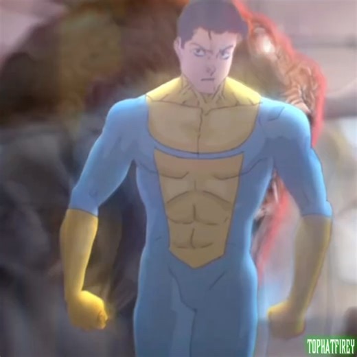 INVINCIBLE EDIT LIGHT BLUE MARK #fyp #invincible #invinciblevariants #invincibleseason3