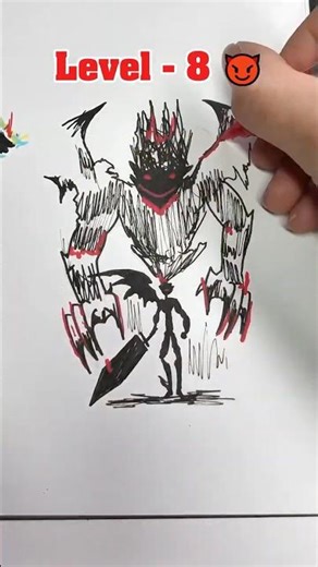 Drawing Stickman in different Levels #artandcraft #howtodraw #sticker #drawingstickman #sketch