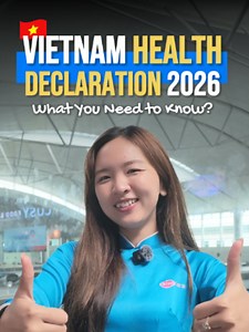 From July 1, 2026, anyone flying into, out of, or through Vietnam will need to fill out a health declaration form. It's part of a new government decree under Vietnam's Law on Disease Prevention. The form itself isn't complicated. But at airports that are already busy, one extra step in the process can mean longer wait times at immigration. Here's what you actually need to know, short and straight to the point. Save this now 👇 #KissTourVietnam #VietnamNews #VietnamImmigration #VietnamAirport #Fa