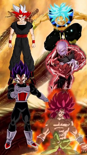 Ultimate Battle: Evil Goku and Vegeta take on God of Destruction Trunks, Final Jiren, and God Broly