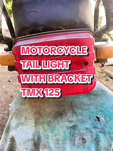 Chameleon Motorcycle TMX125 Tail Light With Bracket