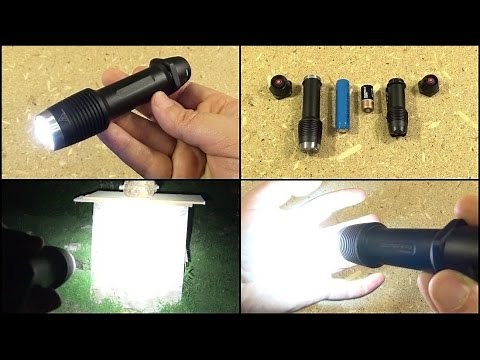 LED Lenser F1R, 1000 Lumens Flashlight Review
