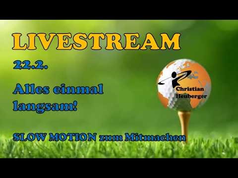 Livestream 22.2. Alles einmal langsam! Slow Motion zum Mitmachen