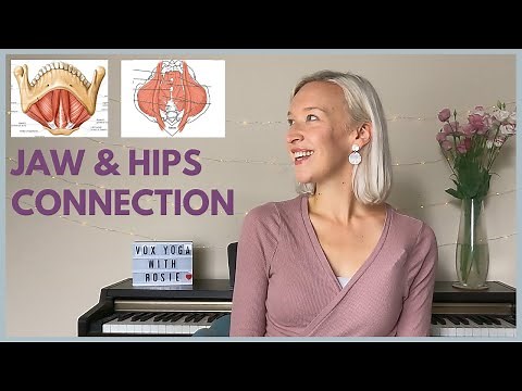 Jaw - Hips - Pelvis Connection. Understand about the anatomy and link between jaw and hip tension 💙
