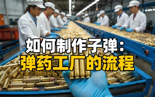 [中配]如何制作子弹：弹药工厂的流程 - Beyond Facts