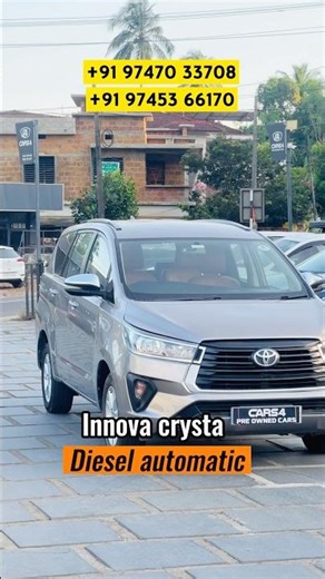A cool Innova crysta automatic vehicle ❤️🚗 #cars4 #automobile #sale #trending #cars #shortvideo
