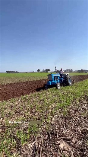 48K views · 1K reactions | FORD 5000 Tractor Plowing #bigtractorpower #tractor #agriculture #farm #farmer #farmlife #harvest | Big Tractor Power | Facebook