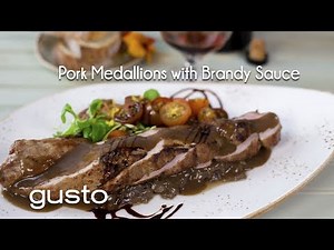 Pork Medallions with Brandy Sauce | The Latin Kitchen