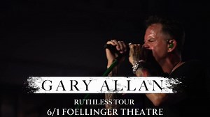 Gary Allan Live in Concert June 01, 2023 in Fort Wayne, Ind. at Foellinger Theatre | Gary Allan