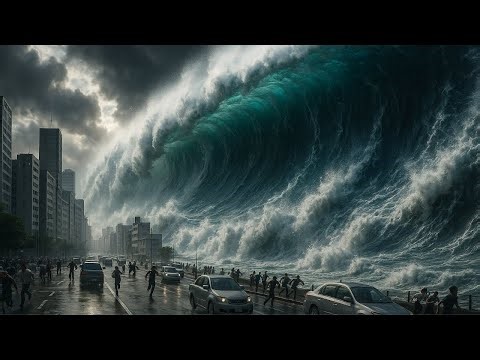 Massive Earthquake Shatters Entire City 💥🌊 | Mega Tsunami