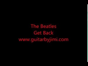 The Beatles-How to play Get Back Guitar Solo-Guitar Lesson Note for Note Off the Record