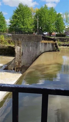 West Branch of the Mahoning River in Newton Falls OH
