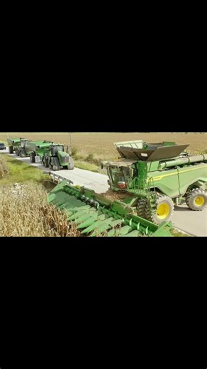 Massive Corn Harvesting Machines in Action | Powerful Combine Harvesters Convoy