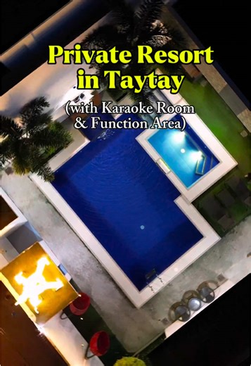 PRIVATE RESORT IN TAYTAY (with private Karaoke room & function area) FOR AS LOW AS PHP 10,500 (Good for 25 pax) ⁉️Still wondering Whr t g? 📍Maria's Private Resort (PHILEC Road, Naval Compound, Dolores, Taytay, Rizal) Landmark: Near KFC Tikling FOR BOOKINGS, INQUIRIES AND RESERVATIONS KINDLY MESSAGE THEIR OFFICIAL FB PAGE TAGGED ABOVE! ❤️