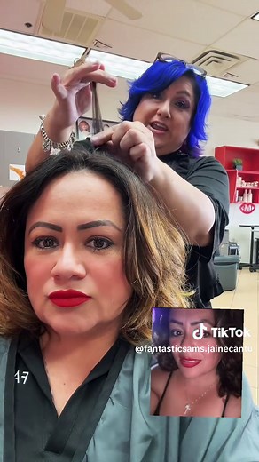 Check out 👀 my hair journey!! Join me today in getting my hair done at my Fantastic Sams Potranco location!! #fantasticsams #fscutandcolor #hairjourney #sanantonio