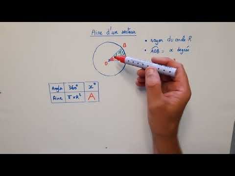🎯 CRPE Maths : calculer l’aire d’un secteur de cercle grâce à la proportionnalité