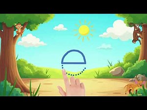 Let's write letter e