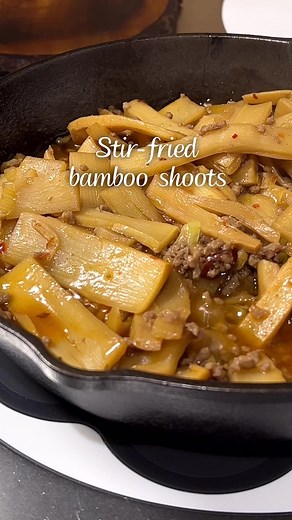 Delicious Stir-Fried Bamboo Shoots Recipe | Easy Cooking Tutorial