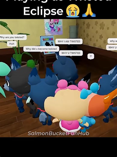 Twisted Eclipse Toon in Dandy's World Halloween Update