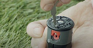 The K-Rain MiniPro Adjustable Arc Rotor | Sprinkler School