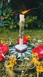 Blessed Litha, Witches 🧹🌸 #summersolstice #litha #pagan #witch #witchcraft #folkwitch #folkcraft #witches #ritual #solstice | Herbal Oracles