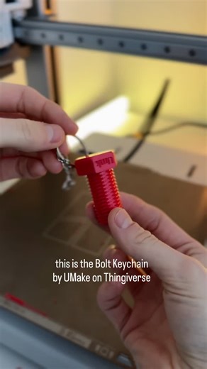 Thingiverse | 💖🔩 the quickest cutest print (link in bio for the free STL 🔗) #thingiverse #3dprinting #3dprintingcommunity #keychain #makersofinstagram | Instagram