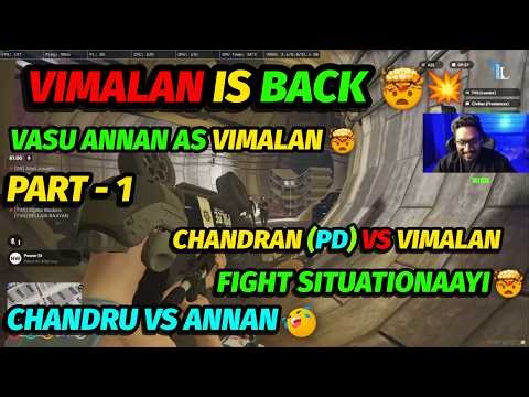 (P-1) VIMALAN IS BACK💀🔥, VASU VS CHANDRU (PD)😱🤣🔥, SITUATIONAAYI💥, ANNAN AS VIMALAN💀🔥