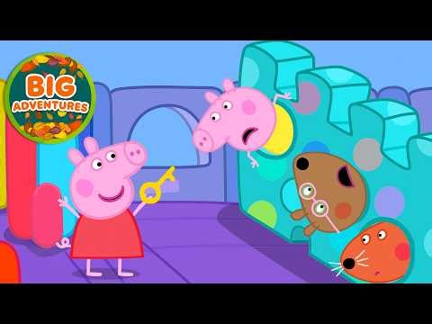 Peppa Pig RESCUES Chloe STUCK in the WALL! 🥳🗝️ | Birthday Party Adventure | Full Episodes | 1 Hour