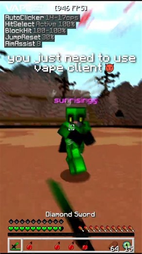 never lose in minecraft pvp again 😈😈 #shorts #fyp #minecraft