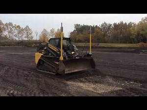 Skid steer New Holland C232 best grading attachment