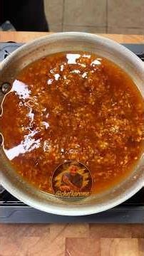 The Best Sweet Chili Sauce for Chicken Wings! 🔥🍗 #Shorts #jamaicanfood