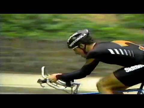 1992 Tour DuPont with Phil Liggett