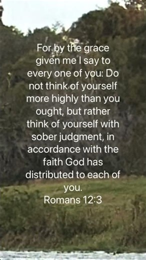 Romans 12:3 NIV #god #jesus #faith #love