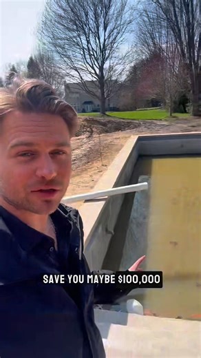 Don’t leave an inground swimming pool empty over the winter. Leaving a pool empty can cause problems