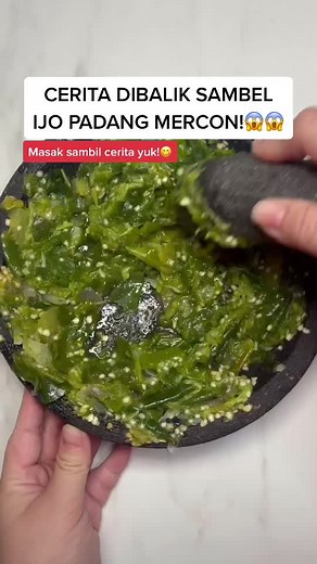 Resep Sambal Ijo Padang Mercon yang Menggugah Selera