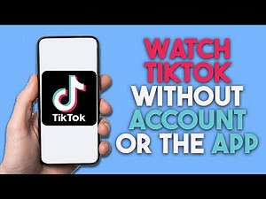 How to Watch TikTok WITHOUT Account or the App