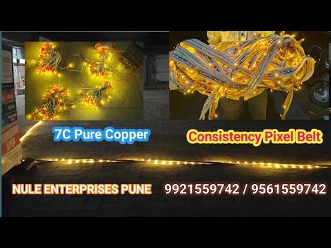 160 feet Warm White Pixel LED Belt with Consistency brightness Long life use