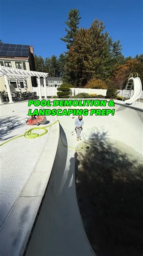 💥 Pool Removal Experts! 💥 We specialize in complete in-ground pool demolition — concrete, liner, or fiberglass — we take it all out! 🏊‍♂️➡️🏡 ✅ Full demolition & debris removal ✅ Backfill, compact & grading ✅ Ready for new landscaping or construction ✅ Fast • Clean • Professional Transform your backyard and get your space back! 🌿 📍 Serving all Massachusetts 📞 Call or DM for a free estimate #PoolDemolition #InGroundPoolRemoval #LandscapingPrep #DemolitionServices #QualityDemoServices #Backy