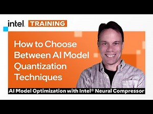How to Choose AI Model Quantization Techniques | AI Model Optimization with Intel® Neural Compressor
