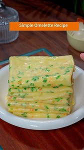Lydia Lau on Instagram: "Simple Omelette Recipe #chineserecipe #foodie #chinesefood #omelette"