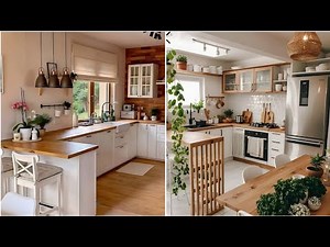 Beautiful Small Kitchen Decorating Ideas: Minimalist Kitchen Decor ideas #smallkitchen #kitchen