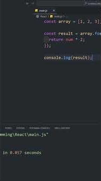 forEach vs map – when should you use each one?