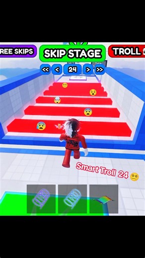 Which Stair Is Safe? 👀#roblox #shorts #robloxedit