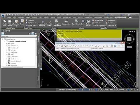 AutoCAD Civil 3D 2015 Tutorial | The Panorama Window