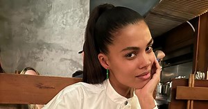 Tina Kunakey : en maillot de bain et haut mouillé transparent, le mannequin et son amie en profitent pour se ressourcer