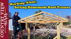 32K views · 1.4K reactions | Building an Setting Trusses on New...