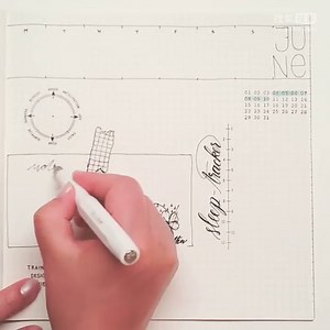 如何绘制手帐子弹日记bulletjournal？