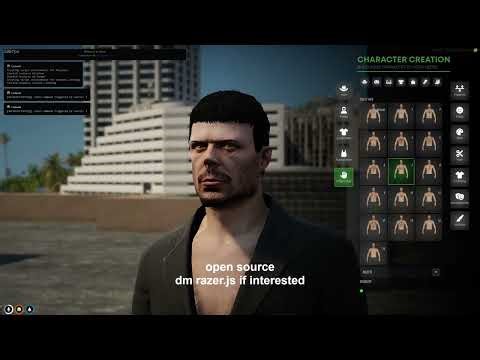 FiveM Clothing Menu | QBOX (OPEN SOURCE CHEAP)