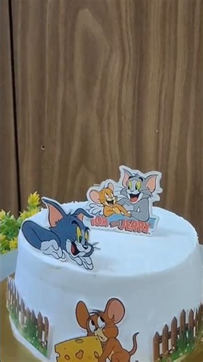Tom and Jerry cake design #trending #cake #viral #love #birthdaycelebration #explore #like #fyp